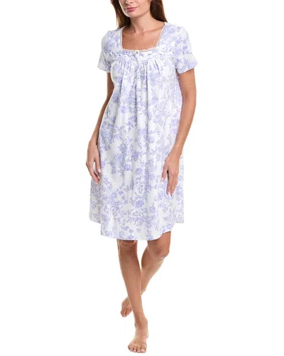 Carole Hochman Short Gown In Purple