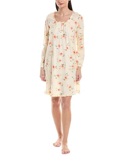 Carole Hochman Short Sleep Gown In Neutral