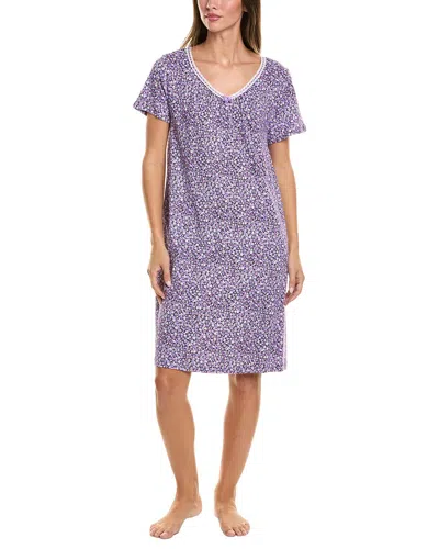 Carole Hochman Sleepshirt In Purple