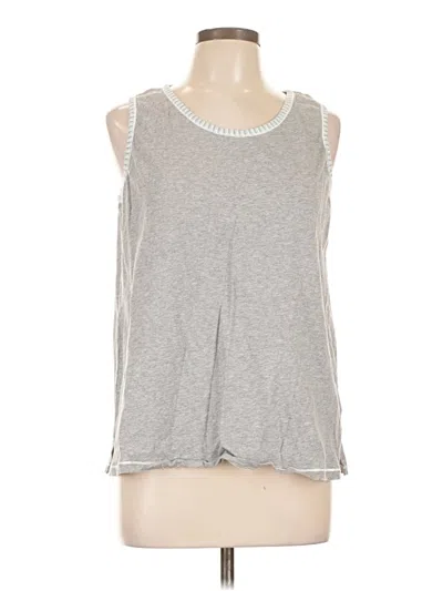 Pre-owned Carole Hochman Sleeveless T-shirt In Gray