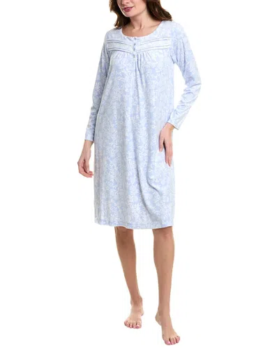 Carole Hochman Waltz Nightgown In Blue