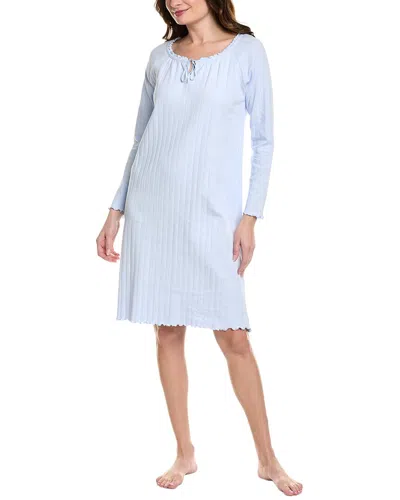 Carole Hochman Waltz Nightgown In Blue