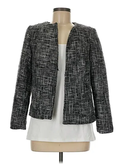 Pre-owned Carole Little Blazer Jacket In Gray