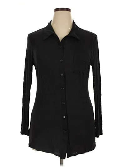 Pre-owned Carole Little Cardigan Sweater In Black