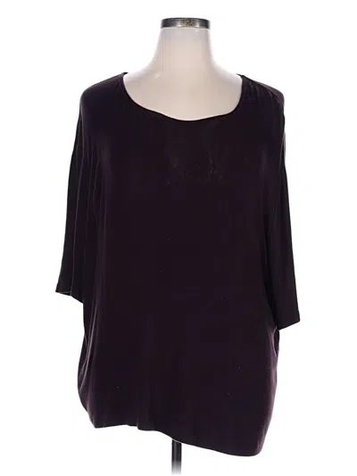 Pre-owned Carole Little Cardigan Sweater In Purple