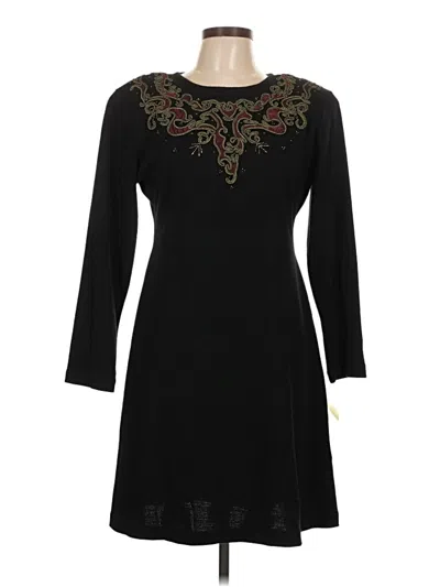 Pre-owned Carole Little Casual Dress In Black