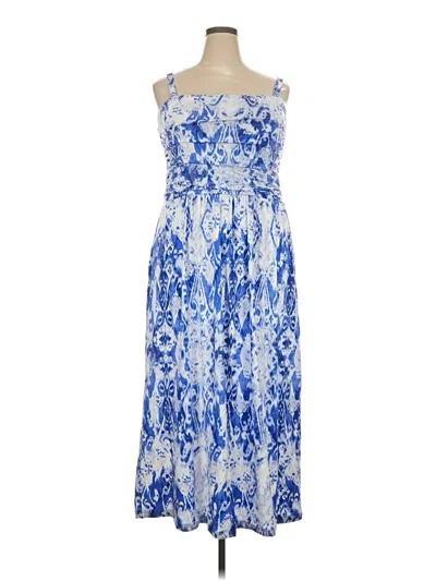 Pre-owned Carole Little Casual Dress In Blue