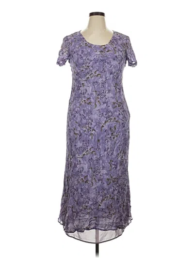Pre-owned Carole Little Casual Dress In Purple