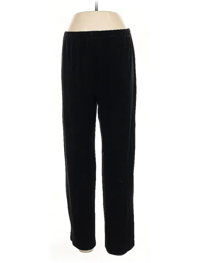 Pre-owned Carole Little Casual Pants In Black