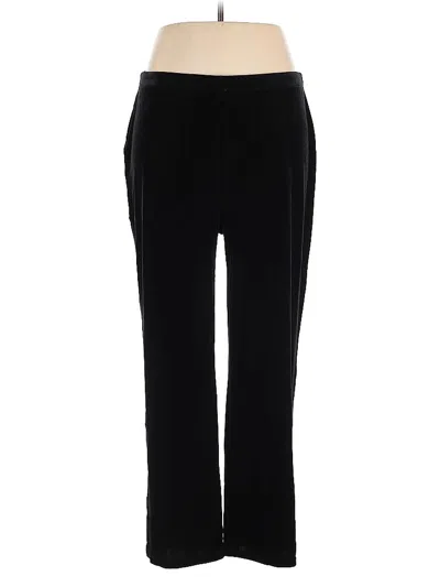 Pre-owned Carole Little Casual Pants In Black