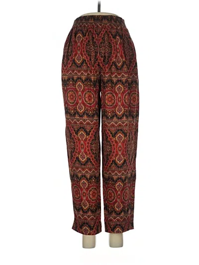 Pre-owned Carole Little Casual Pants In Red