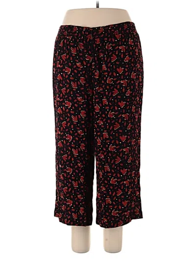Pre-owned Carole Little Casual Pants In Red