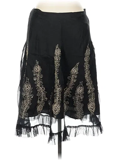 Pre-owned Carole Little Casual Skirt In Black