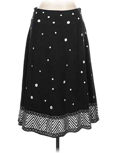 Pre-owned Carole Little Casual Skirt In Black
