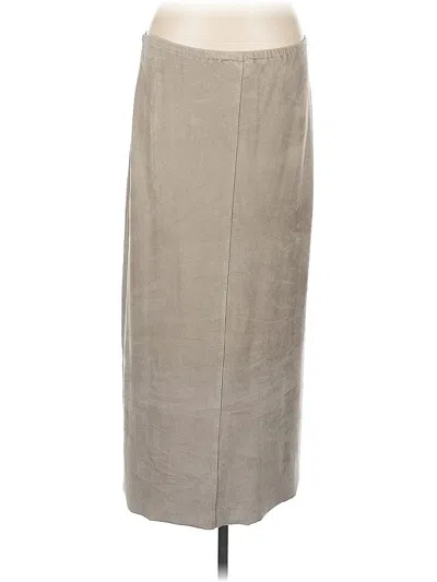 Pre-owned Carole Little Casual Skirt In Brown