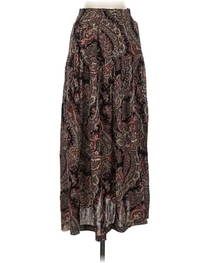 Pre-owned Carole Little Casual Skirt In Brown