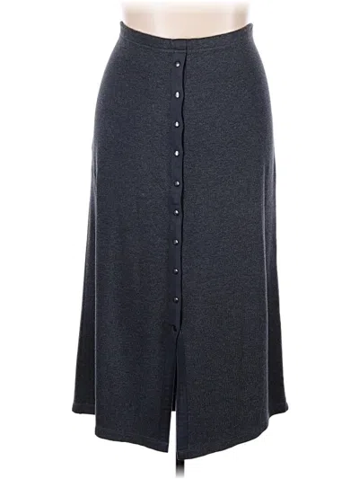 Pre-owned Carole Little Casual Skirt In Gray