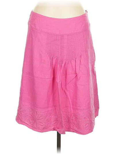 Pre-owned Carole Little Casual Skirt In Pink