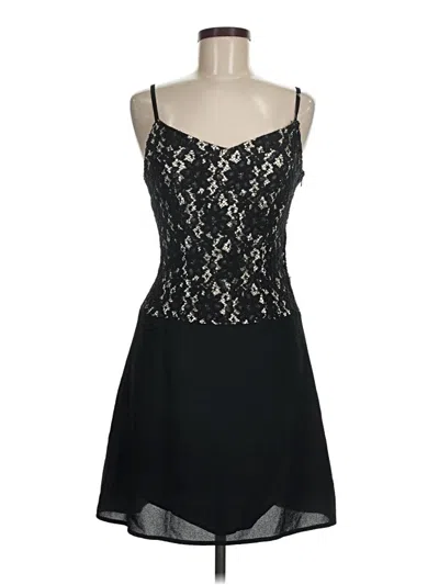 Pre-owned Carole Little Cocktail Dress In Black