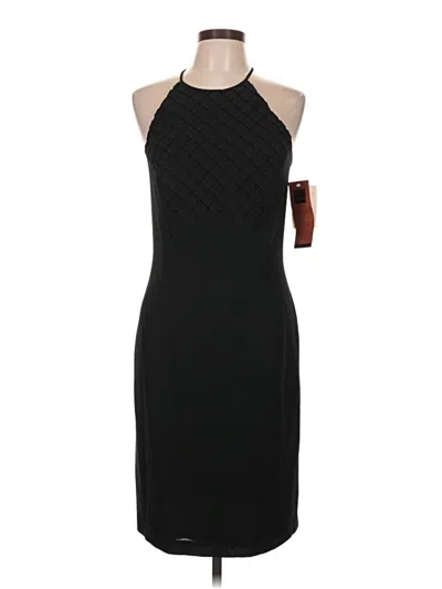 Pre-owned Carole Little Cocktail Dress In Black