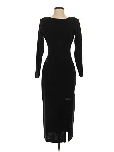 Pre-owned Carole Little Cocktail Dress In Black