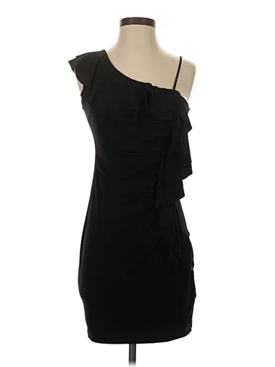 Pre-owned Carole Little Cocktail Dress In Black