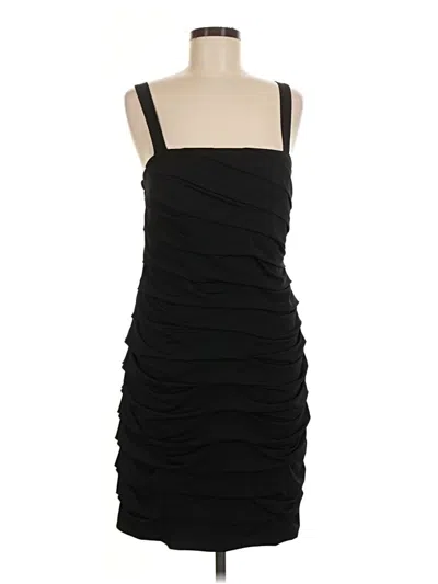 Pre-owned Carole Little Cocktail Dress In Black