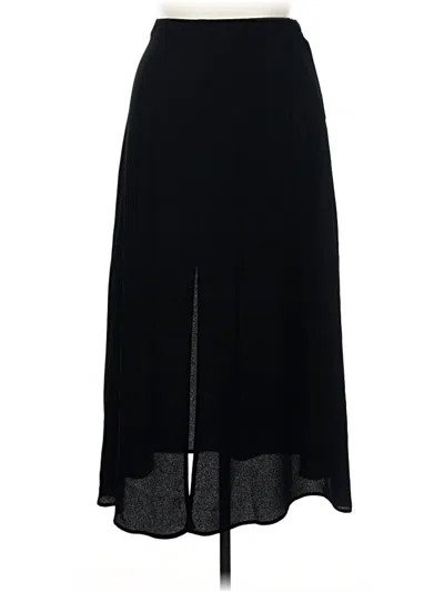 Pre-owned Carole Little Formal Skirt In Black