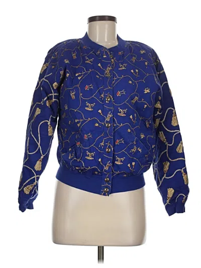 Pre-owned Carole Little Jacket In Blue