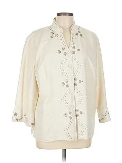 Pre-owned Carole Little Jacket In Brown