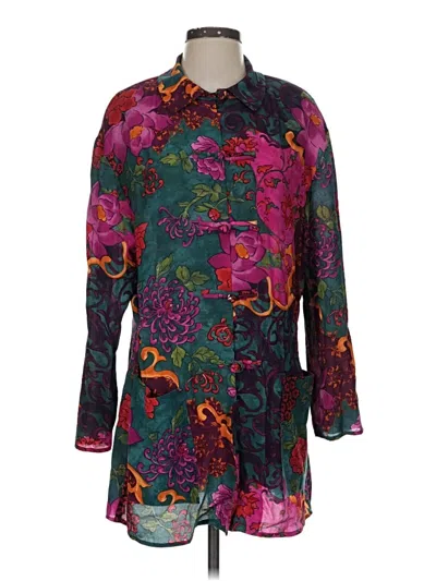 Pre-owned Carole Little Jacket In Green