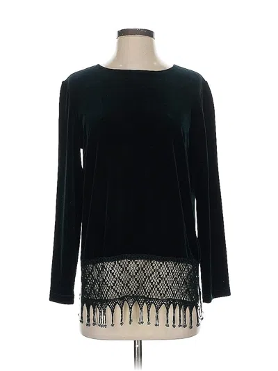 Pre-owned Carole Little Pullover Sweater In Blue