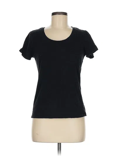 Pre-owned Carole Little Short Sleeve T-shirt In Black