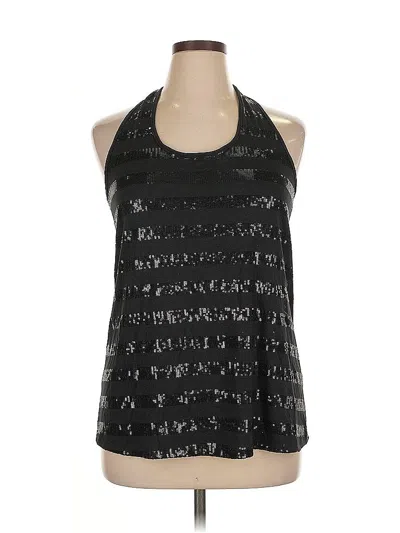 Pre-owned Carole Little Sleeveless Blouse In Black