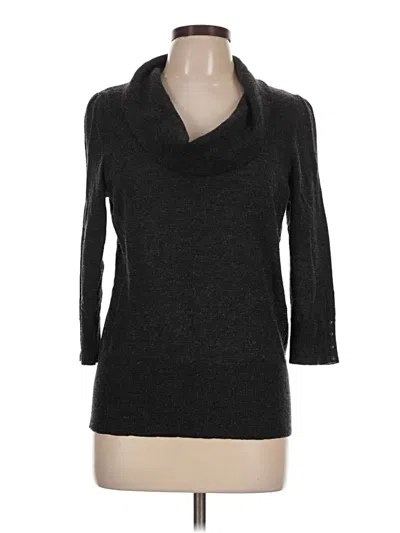 Pre-owned Carole Little Turtleneck Sweater In Gray