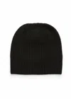 CAROLINA AMATO EMMA CASHMERE HAT IN BLACK