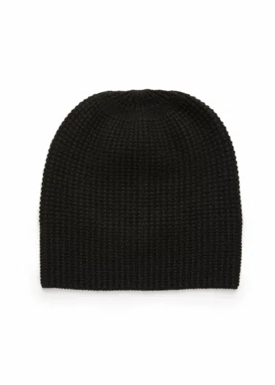 Carolina Amato Emma Cashmere Hat In Black