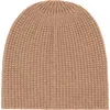 Carolina Amato Emma Cashmere Hat In Camel