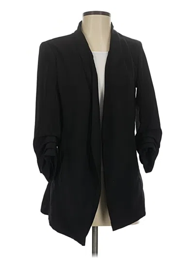 Pre-owned Carolina Belle Blazer Jacket In Black