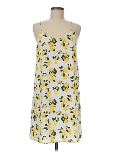 Pre-owned Carolina Belle Casual Dress In Yellow