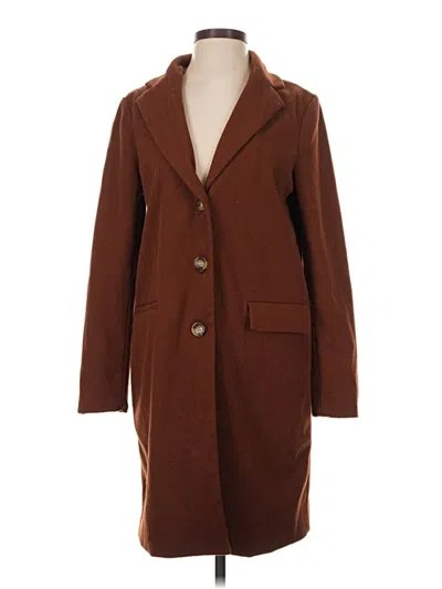 Pre-owned Carolina Belle Coat In Brown