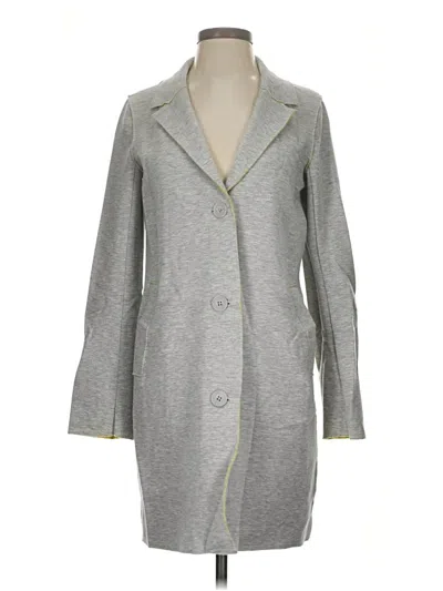 Pre-owned Carolina Belle Coat In Gray