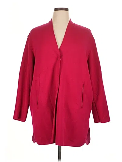 Pre-owned Carolina Belle Coat In Red