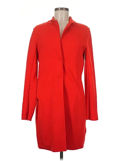 Pre-owned Carolina Belle Coat In Red