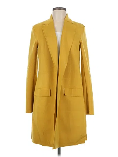 Pre-owned Carolina Belle Coat In Yellow