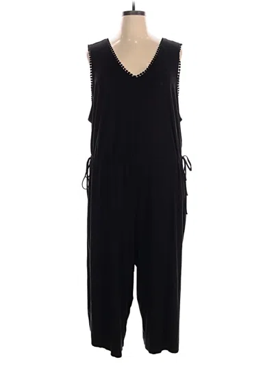 Pre-owned Carolina Belle Jumpsuit In Black