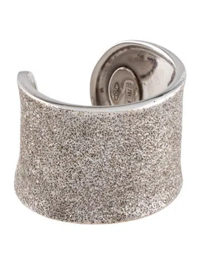 Pre-owned Carolina Bucci 18k Florentine Finish Cff Band In Multicolor