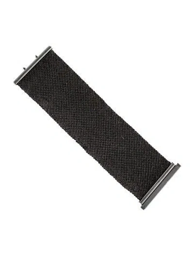 Pre-owned Carolina Bucci Black Gold Woven Bracelet In Multi