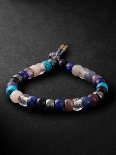Carolina Bucci Firenze Forte 18-karat Gold Multi-stone Beaded Bracelet