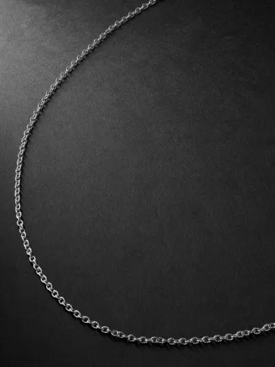 Carolina Bucci M Rollò White Gold Chain Necklace